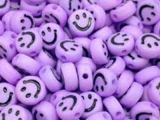 Afbeelding voor smiley paars(per 10)