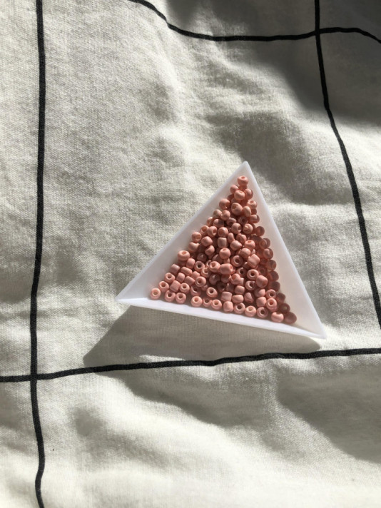 Afbeelding voor rocailles 4mm zacht roze (per 10 gram)