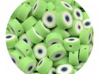 Afbeelding voor polymeer oog groen(per stuk)