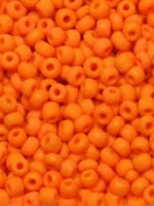 Afbeelding voor rocailles 3 mm Orange(per 10 gram)